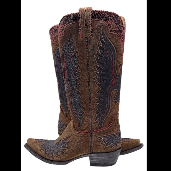 Old Gringo Women's Eagle Western Boot Snip Toe size 7 - Picture 1 of 8